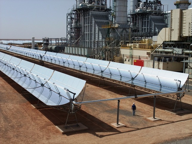 モロッコの太陽熱発電所