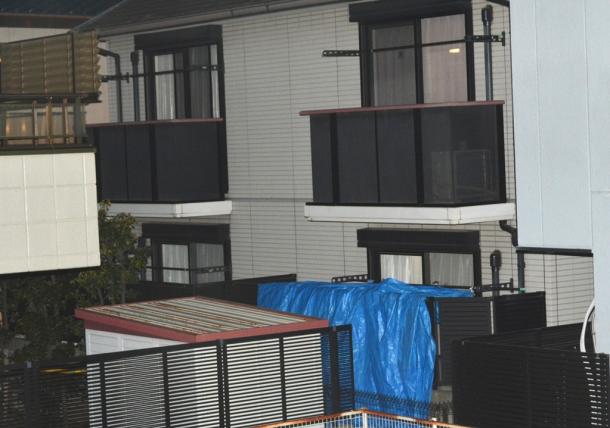 写真・図版 : 名古屋の事件で、大学生が住んでいたアパート＝2015年1月、名古屋市昭和区