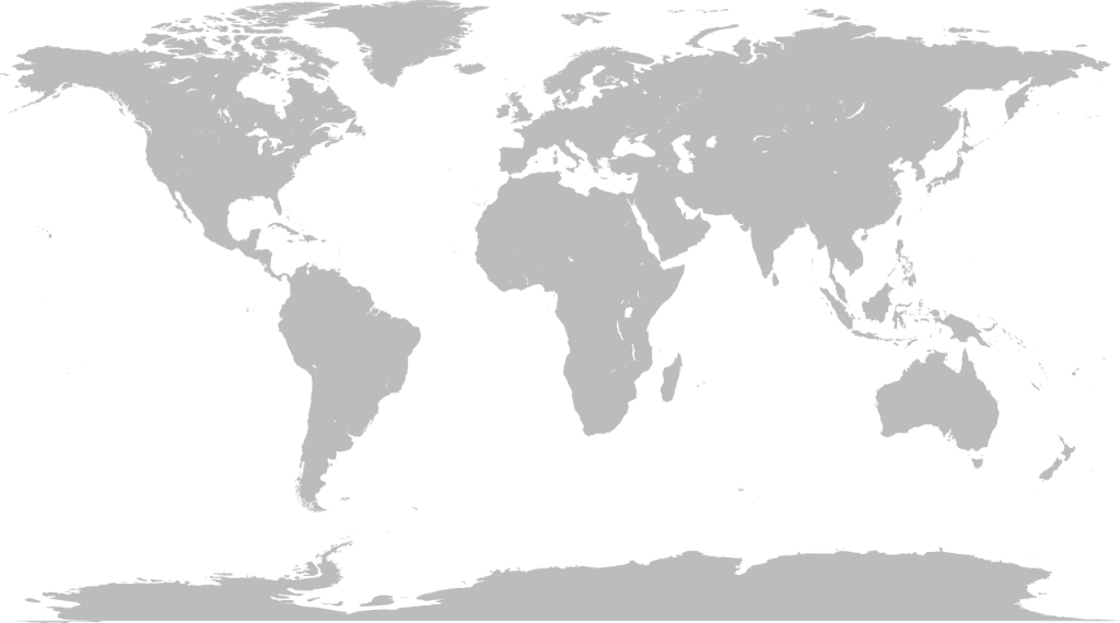 世界地図 南アメリカ中心 白地図 海イラスト No 1814126 無料イラストなら イラストac