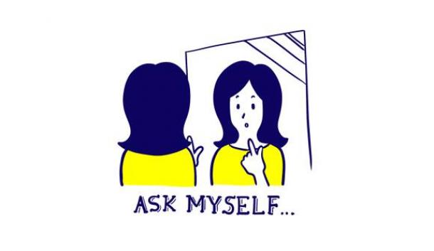写真・図版 : ASK MYSELF……