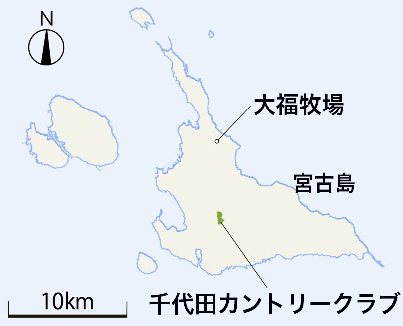 写真・図版 : 沖縄県宮古島の計画地