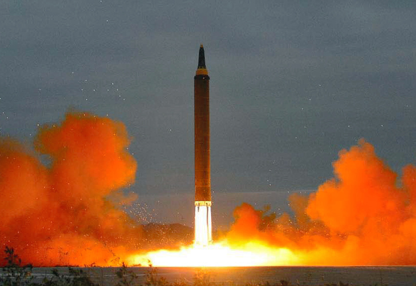写真・図版 : 北朝鮮のミサイル発射実験＝朝鮮通信
