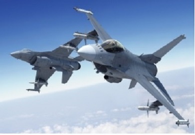 写真・図版 : ロッキード・マーチン社が生産した戦闘機F16ファイティングファルコン＝同社HPより