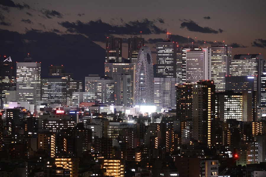 写真・図版 : 東京都心の高層ビル群
