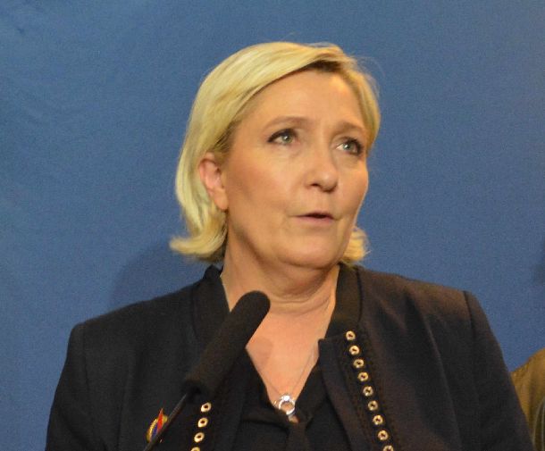 フランスの右翼・国民戦線（FN）のマリーヌ・ルペン党首＝2018年3月10