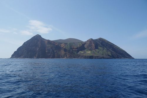 写真・図版 : アホウドリの最大の繁殖地である鳥島は、絶海の無人島である