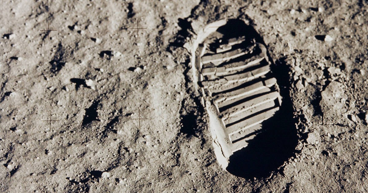 写真・図版 : 50年前、人類が月に残した第1歩（NASA）