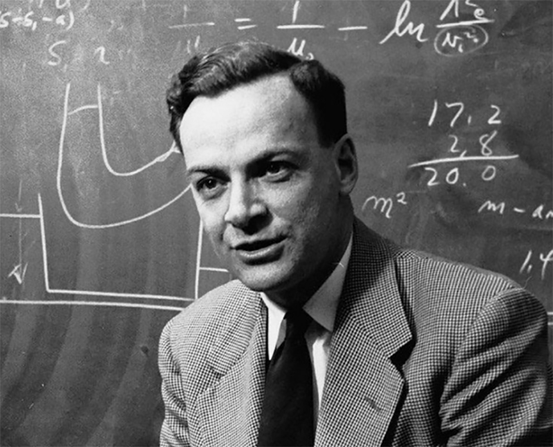 写真・図版 : 41歳のリチャード・ファインマン＝1959年