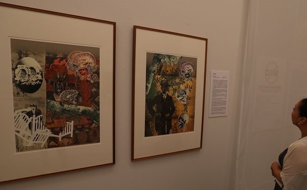 写真・図版 : 展示が再開された「あいちトリエンナーレ2019」の企画「表現の不自由展・その後」＝2019年10月11日、名古屋市