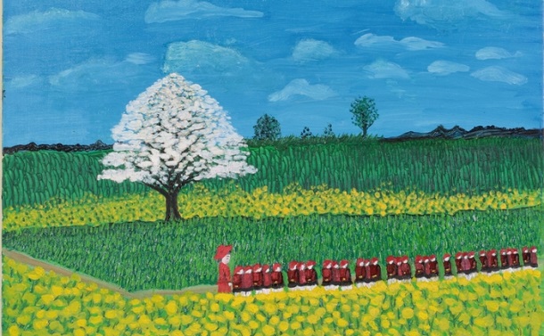 ハンセン病元患者たちの絵画展「ふるさと、天草に帰る」