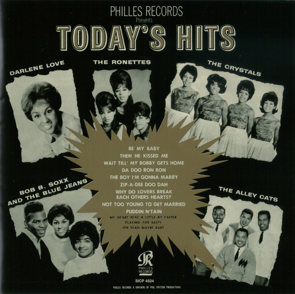写真・図版 : オリジナルアルバム「TODAY'S HITS」はフィレス・レコード唯一のベストアルバム(1963年)=筆者提供
