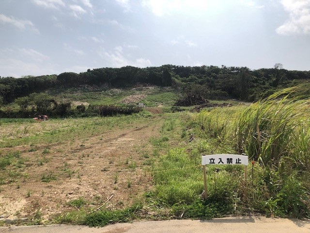 写真・図版 : 採石採掘予定地=撮影・筆者