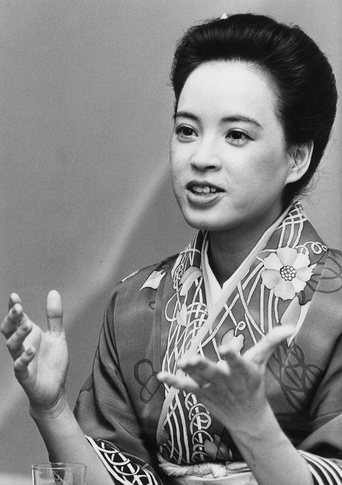 写真・図版 : 阿木燿子＝1983年1月