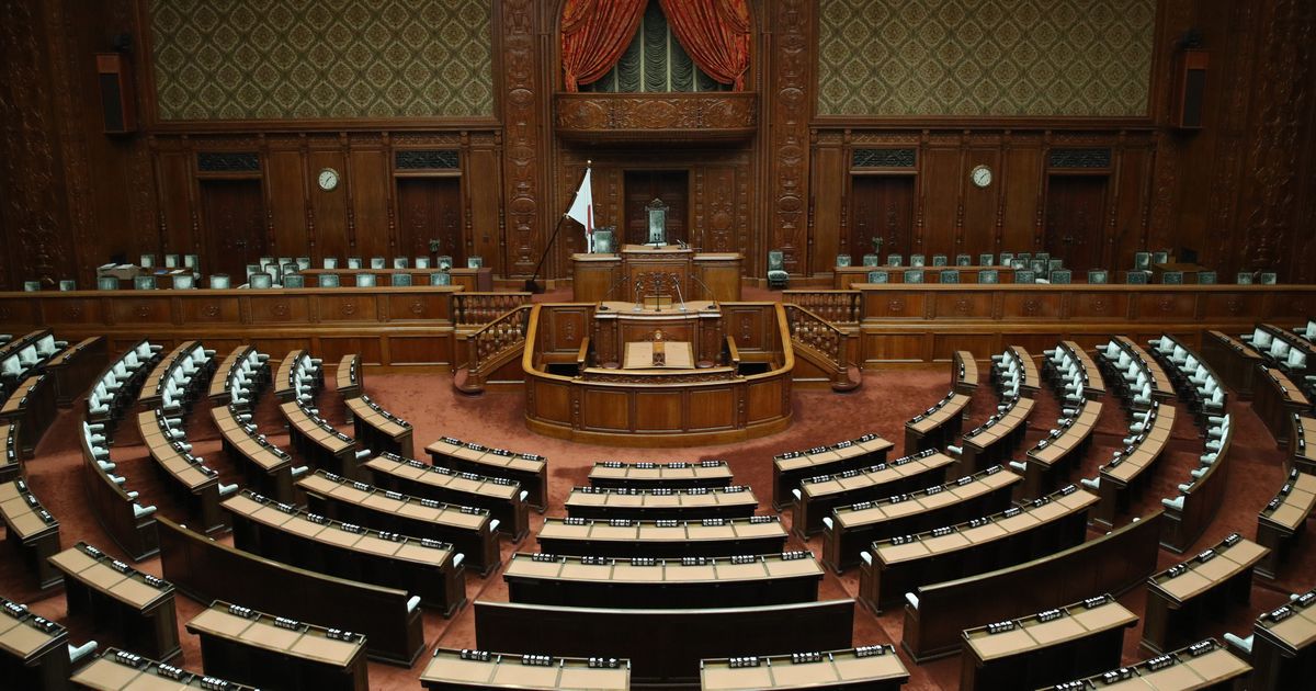 写真・図版 : 衆院本会議場