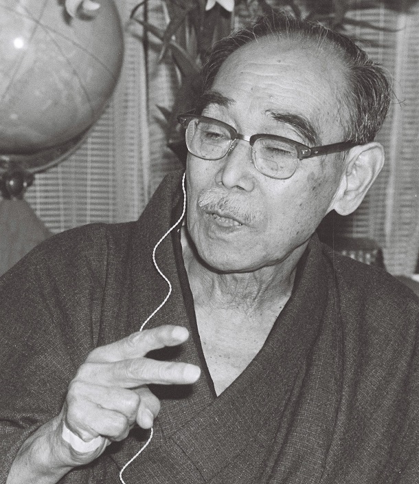 写真・図版 : 戦後の名古屋市の都市計画を主導した田淵寿郎＝1968年撮影