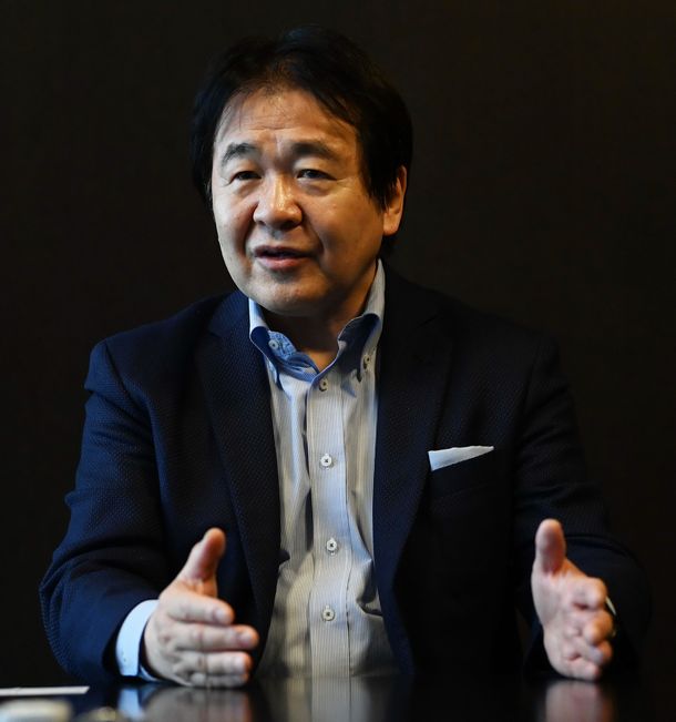 写真・図版 : 竹中平蔵・パソナグループ会長（慶応義塾大学名誉教授）＝2021年5月19日、東京都千代田区