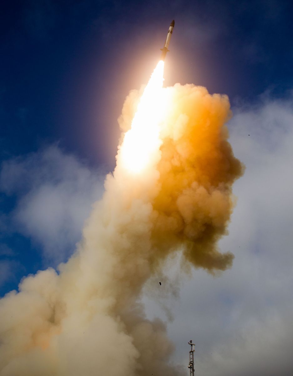 写真・図版 : 新型迎撃ミサイル「SM3ブロックⅡA」＝米ミサイル防衛庁のウェブサイトから