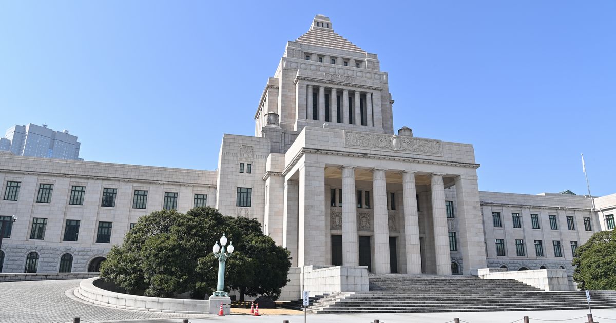写真・図版 : 国会議事堂＝東京・永田町