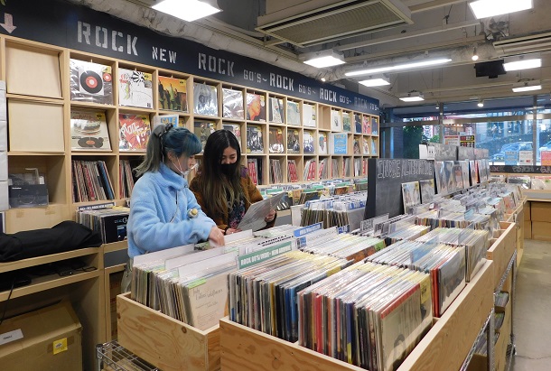 HMV record shop 渋谷