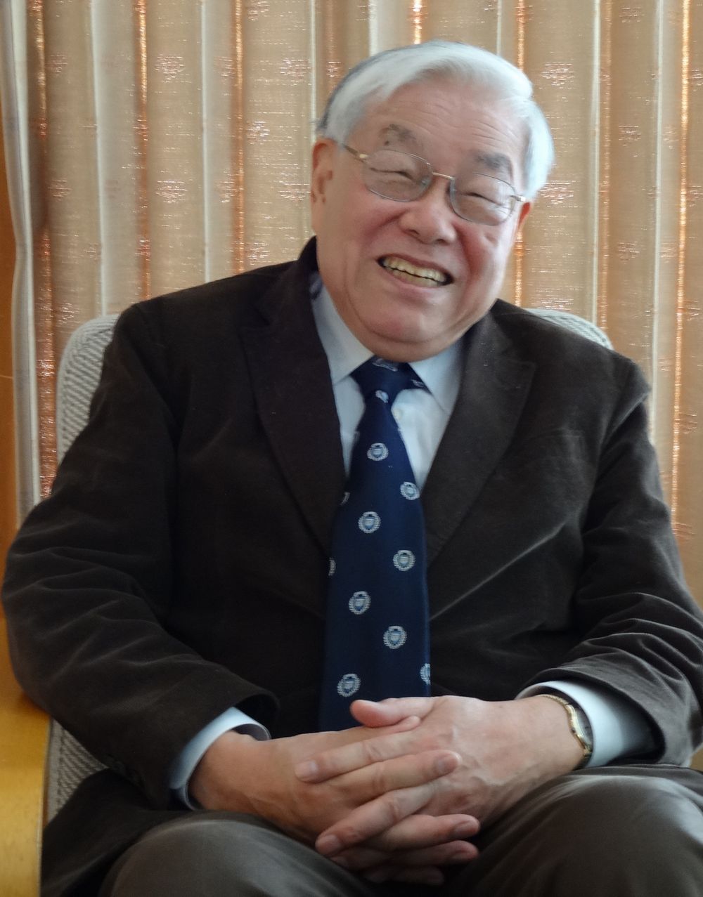 写真・図版 : 浜田宏一・米エール大学名誉教授（2014年1月撮影）