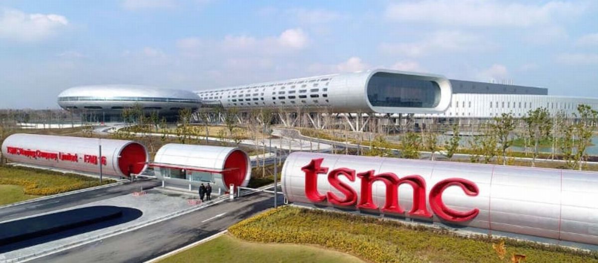 写真・図版 : 中国・南京にあるTSMCの第16工場