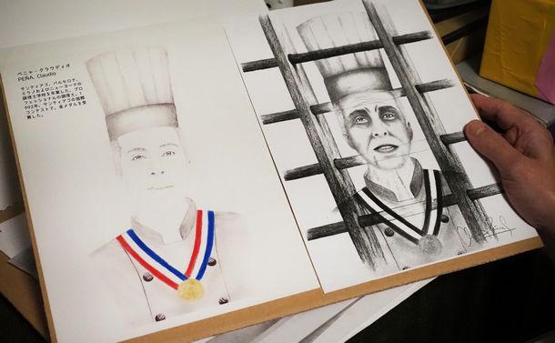 店の厨房に再び立ちたい～収容施設での記憶を絵に描くペニャさんの変わらぬ夢