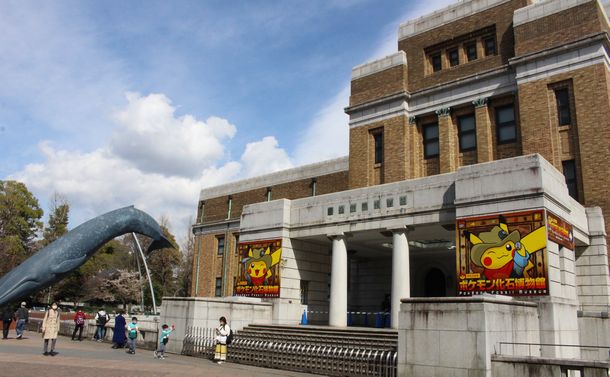 写真・図版 : 国立科学博物館の日本館＝2022年4月、東京都台東区