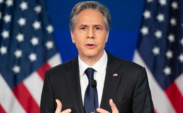 写真・図版 : ブリンケン国務長官＝2022年5月26日、ワシントン