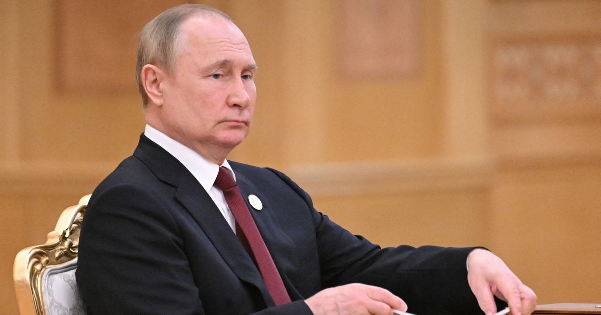 写真・図版 : ロシアのプーチン大統領＝2022年6月29日、ロイター